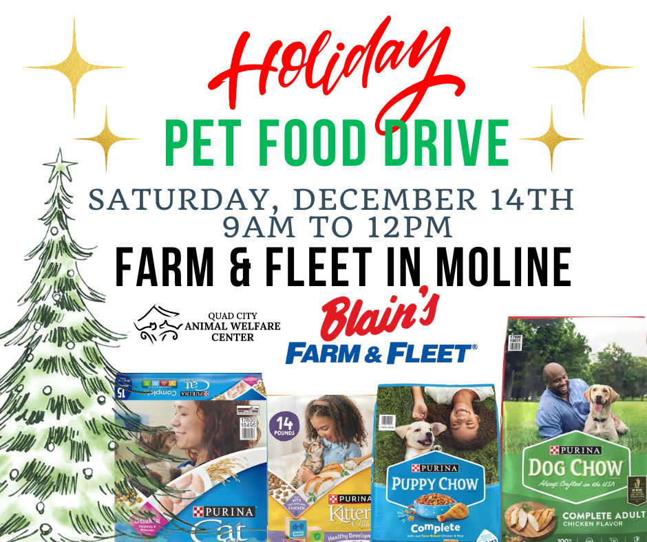 Farm fleet pet food donation drive facebook